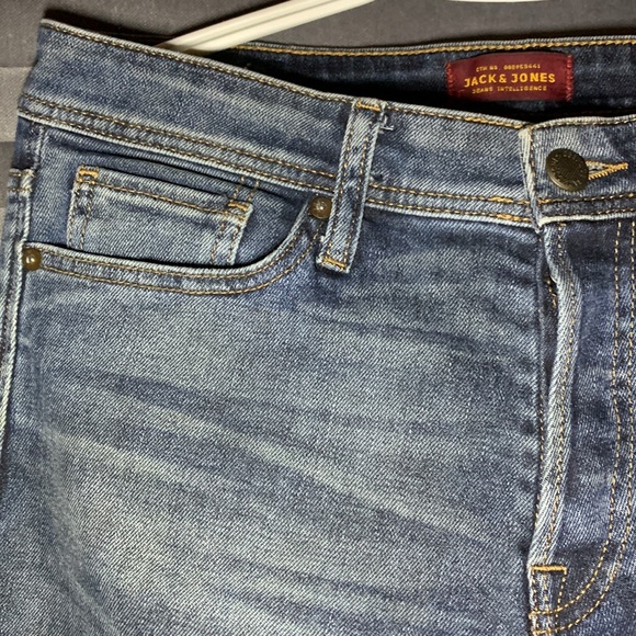 Jack & Jones Mike Original Blue Jeans - Picture 4 of 4